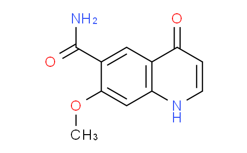 CAS No. 417724-81-3, 7-Methoxy-4-oxo-1,4-dihydroquinoline-6-carboxaMide
