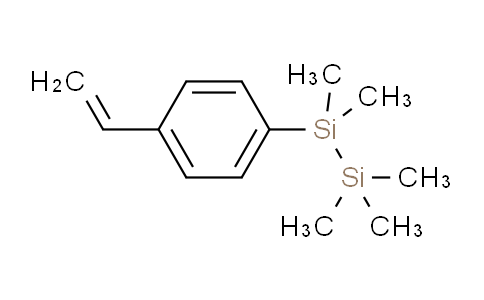 CAS No. 114442-01-2, (4-ethenylphenyl)-dimethyl-trimethylsilylsilane