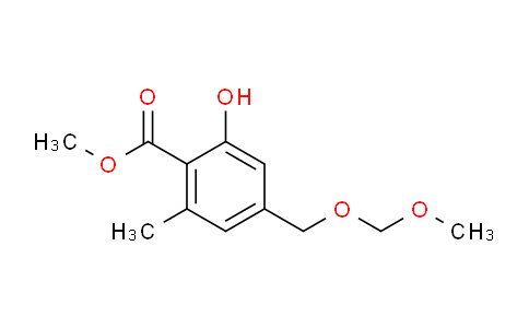 CAS No. 236751-45-4, methyl 2-hydroxy-4-(methoxymethoxy)methyl-6-methylbenzoate