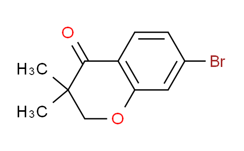 CAS No. 868732-30-3, 7-bromo-3,3-dimethyl-2H-chromen-4-one