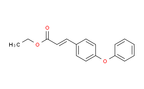 CAS No. 945414-28-8, ethyl 3-(4-phenoxyphenyl)prop-2-enoate