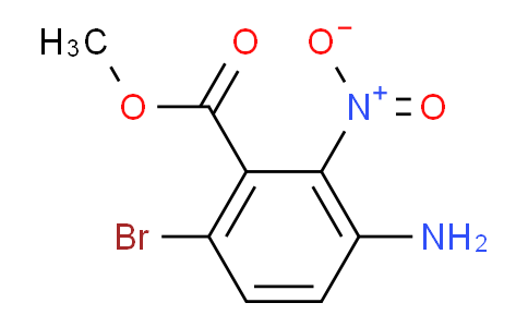 CAS No. 810696-49-2, methyl 3-amino-6-bromo-2-nitrobenzoate