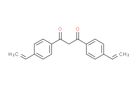 CAS No. 512828-08-9, 1,3-bis(4-ethenylphenyl)propane-1,3-dione