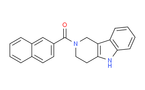 CAS No. 309278-07-7, naphthalen-2-yl(1,3,4,5-tetrahydropyrido[4,3-b]indol-2-yl)methanone