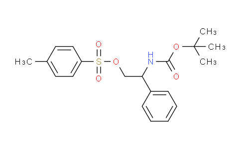 CAS No. 126610-77-3, [2-[(2-methylpropan-2-yl)oxycarbonylamino]-2-phenylethyl] 4-methylbenzenesulfonate