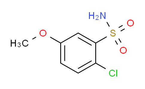 CAS No. 502187-53-3, 2-chloro-5-methoxybenzenesulfonamide