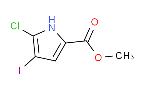 CAS No. 903560-51-0, methyl 5-chloro-4-iodo-1H-pyrrole-2-carboxylate