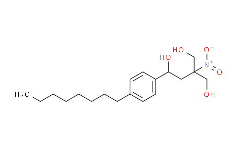 CAS No. 899822-99-2, 3-(hydroxymethyl)-3-nitro-1-(4-octylphenyl)butane-1,4-diol