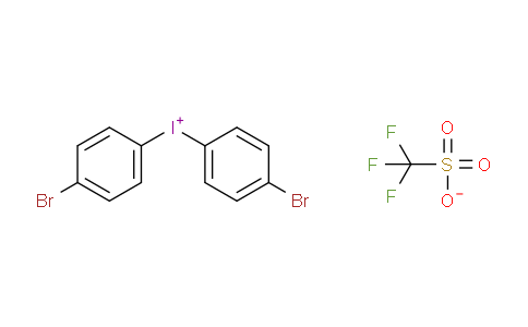 CAS No. 139139-81-4, bis(4-bromophenyl)iodanium;trifluoromethanesulfonate