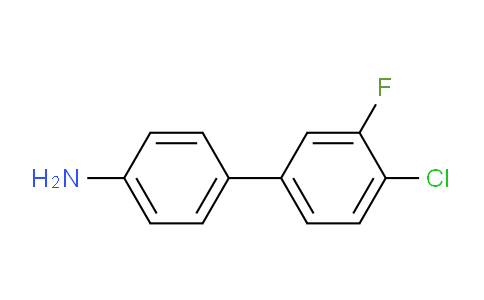 CAS No. 863921-61-3, 4-(4-chloro-3-fluorophenyl)aniline