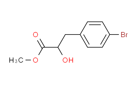 CAS No. 339048-81-6, methyl 3-(4-bromophenyl)-2-hydroxypropanoate