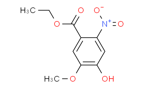 CAS No. 422308-68-7, ethyl 4-hydroxy-5-methoxy-2-nitrobenzoate