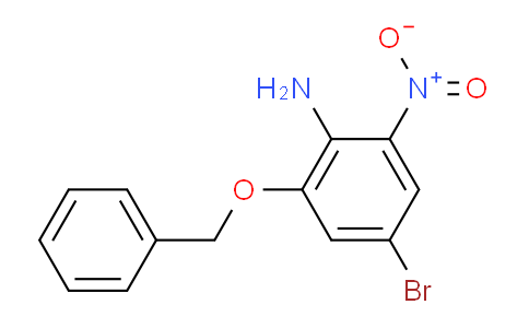 CAS No. 713530-47-3, 4-bromo-2-nitro-6-phenylmethoxyaniline