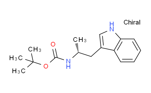 CAS No. 847199-90-0, (R)-tert-butyl (1-(1H-indol-3-yl)propan-2-yl)carbamate