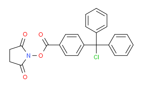 MC742154 | 164168-40-5 | (2,5-dioxopyrrolidin-1-yl) 4-[chloro(diphenyl)methyl]benzoate