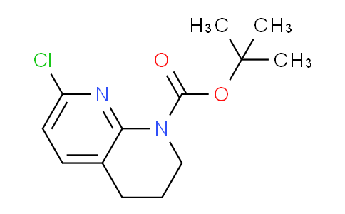 CAS No. 679392-23-5, tert-butyl 7-chloro-3,4-dihydro-2H-1,8-naphthyridine-1-carboxylate