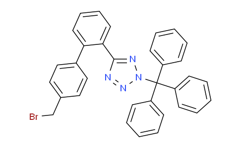 DY742157 | 133051-88-4 | 5-[2-[4-(bromomethyl)phenyl]phenyl]-2-trityltetrazole