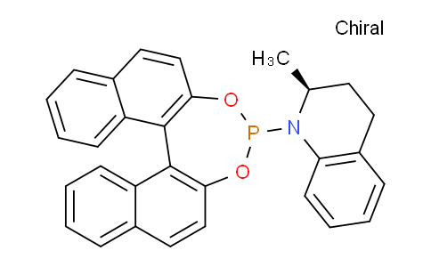 CAS No. 1619901-87-9, (2S)-1-(12,14-dioxa-13-phosphapentacyclo[13.8.0.02,11.03,8.018,23]tricosa-1(15),2(11),3,5,7,9,16,18,20,22-decaen-13-yl)-2-methyl-3,4-dihydro-2H-quinoline