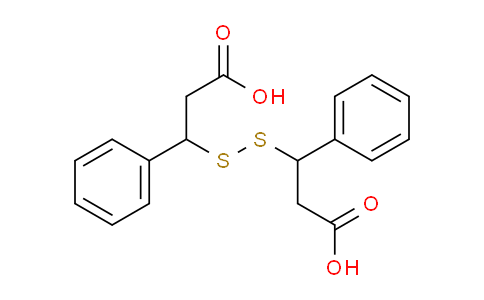 CAS No. 63684-32-2, 3-[(2-carboxy-1-phenylethyl)disulfanyl]-3-phenylpropanoic acid