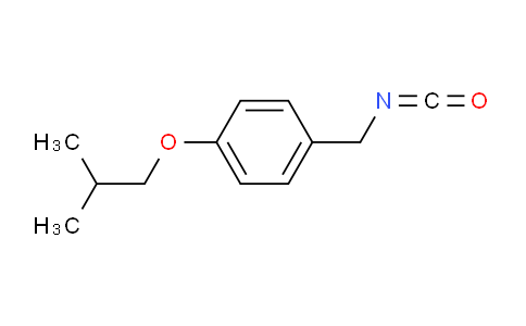 CAS No. 639863-75-5, 1-(isocyanatomethyl)-4-(2-methylpropoxy)benzene