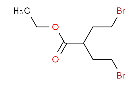 CAS No. 857778-39-3, ethyl 4-bromo-2-(2-bromoethyl)butanoate