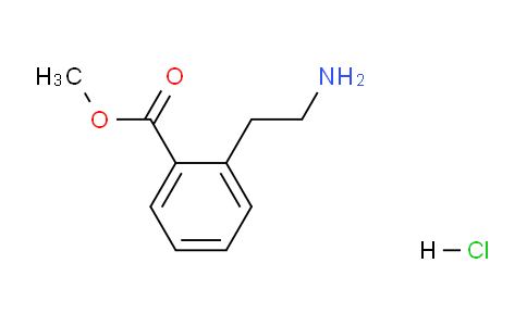 CAS No. 1046758-68-2, methyl 2-(2-aminoethyl)benzoate;hydrochloride