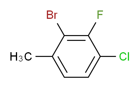 CAS No. 1782385-65-2, 3-bromo-1-chloro-2-fluoro-4-methylbenzene