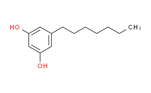 CAS No. 500-67-4, 5-heptylbenzene-1,3-diol