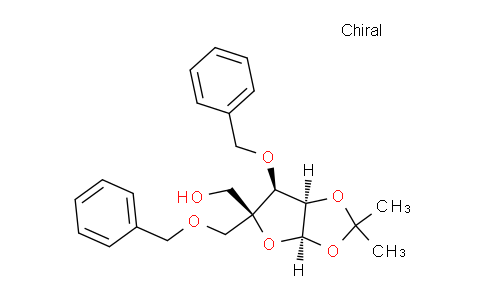 CAS No. 153186-10-8, [(3aR,5R,6S,6aR)-2,2-dimethyl-6-phenylmethoxy-5-(phenylmethoxymethyl)-6,6a-dihydro-3aH-furo[2,3-d][1,3]dioxol-5-yl]methanol