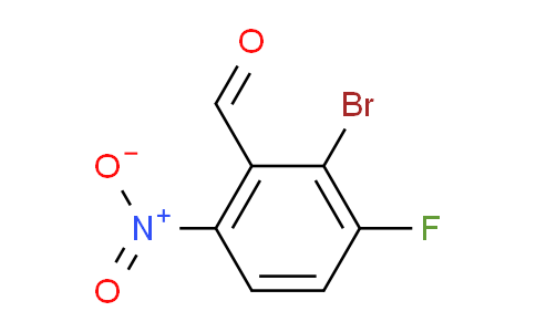CAS No. 1805502-03-7, 2-bromo-3-fluoro-6-nitrobenzaldehyde