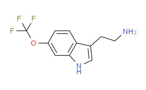 CAS No. 467451-81-6, 2-[6-(trifluoromethoxy)-1H-indol-3-yl]ethanamine