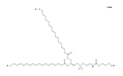 CAS No. 147867-65-0, [(2R)-2,3-di(octadecanoyloxy)propyl] 2-(2-methoxyethoxycarbonylamino)ethyl phosphate