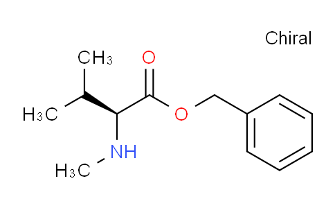 CAS No. 81135-38-8, benzyl (2S)-3-methyl-2-(methylamino)butanoate