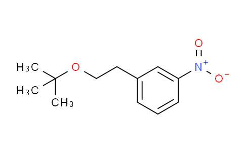 CAS No. 119273-88-0, 1-[2-[(2-methylpropan-2-yl)oxy]ethyl]-3-nitrobenzene