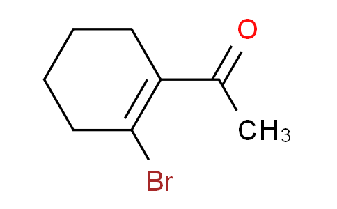 CAS No. 122439-38-7, 1-(2-bromocyclohexen-1-yl)ethanone