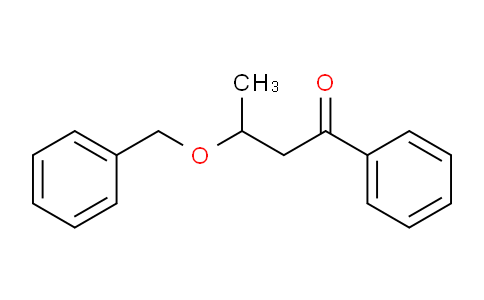 CAS No. 127560-59-2, 1-phenyl-3-phenylmethoxybutan-1-one