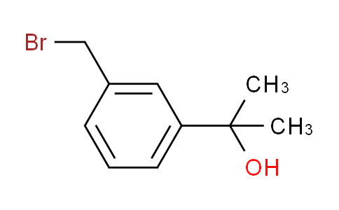 CAS No. 136279-23-7, 2-[3-(bromomethyl)phenyl]propan-2-ol