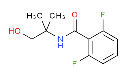 CAS No. 150079-31-5, 2,6-difluoro-N-(1-hydroxy-2-methylpropan-2-yl)benzamide