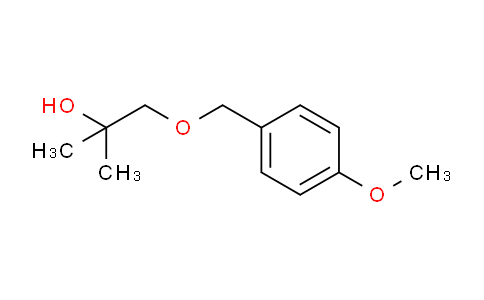 CAS No. 154044-75-4, 1-[(4-methoxyphenyl)methoxy]-2-methylpropan-2-ol
