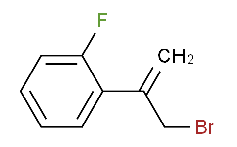 CAS No. 1628355-42-9, 1-(3-bromoprop-1-en-2-yl)-2-fluorobenzene