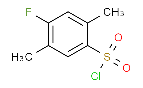 CAS No. 1697567-46-6, 4-fluoro-2,5-dimethylbenzenesulfonyl chloride