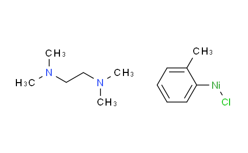 CAS No. 1702744-45-3, Chloro(2-methylphenyl)(N,N,N',N'-tetramethyl-1,2-ethylenediamine)nickel(II), 99% (contains about 5% o-chlorotoluene) NiCl(o-tolyl)(TMEDA)