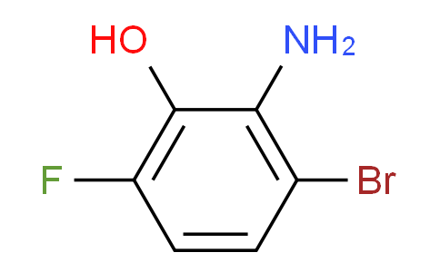 CAS No. 1807234-87-2, 2-amino-3-bromo-6-fluorophenol