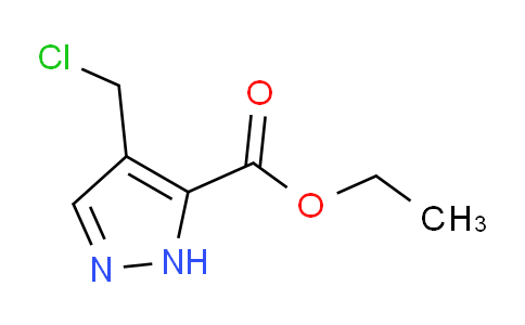 CAS No. 2089728-91-4, ethyl 4-(chloromethyl)-1H-pyrazole-5-carboxylate