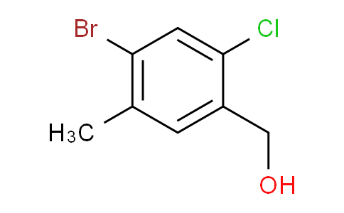 CAS No. 2090528-54-2, (4-bromo-2-chloro-5-methylphenyl)methanol