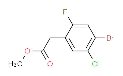 MC742381 | 2091499-46-4 | methyl 2-(4-bromo-5-chloro-2-fluorophenyl)acetate