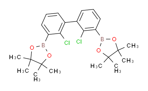 CAS No. 2248640-53-9, 2-[2-chloro-3-[2-chloro-3-(4,4,5,5-tetramethyl-1,3,2-dioxaborolan-2-yl)phenyl]phenyl]-4,4,5,5-tetramethyl-1,3,2-dioxaborolane