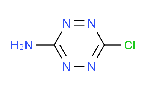 CAS No. 254879-87-3, 1,2,4,5-Tetrazin-3-amine, 6-chloro-
