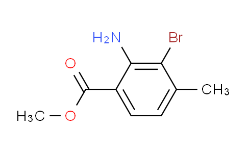 CAS No. 320740-34-9, Methyl 2-amino-3-bromo-4-methylbenzoate