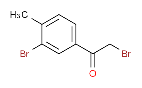 CAS No. 60208-05-1, 2-bromo-1-(3-bromo-4-methylphenyl)ethanone